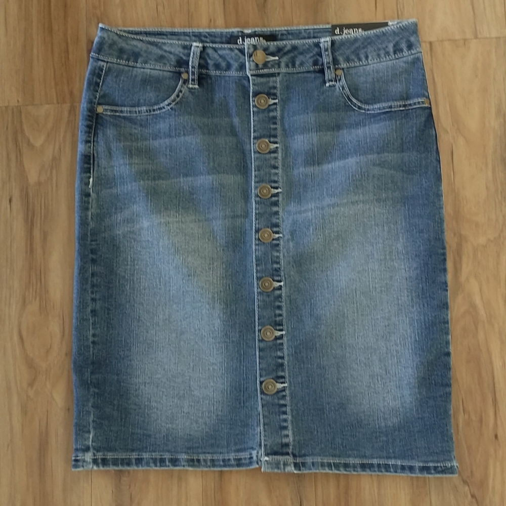 d. jeans Denim Pencil Skirt